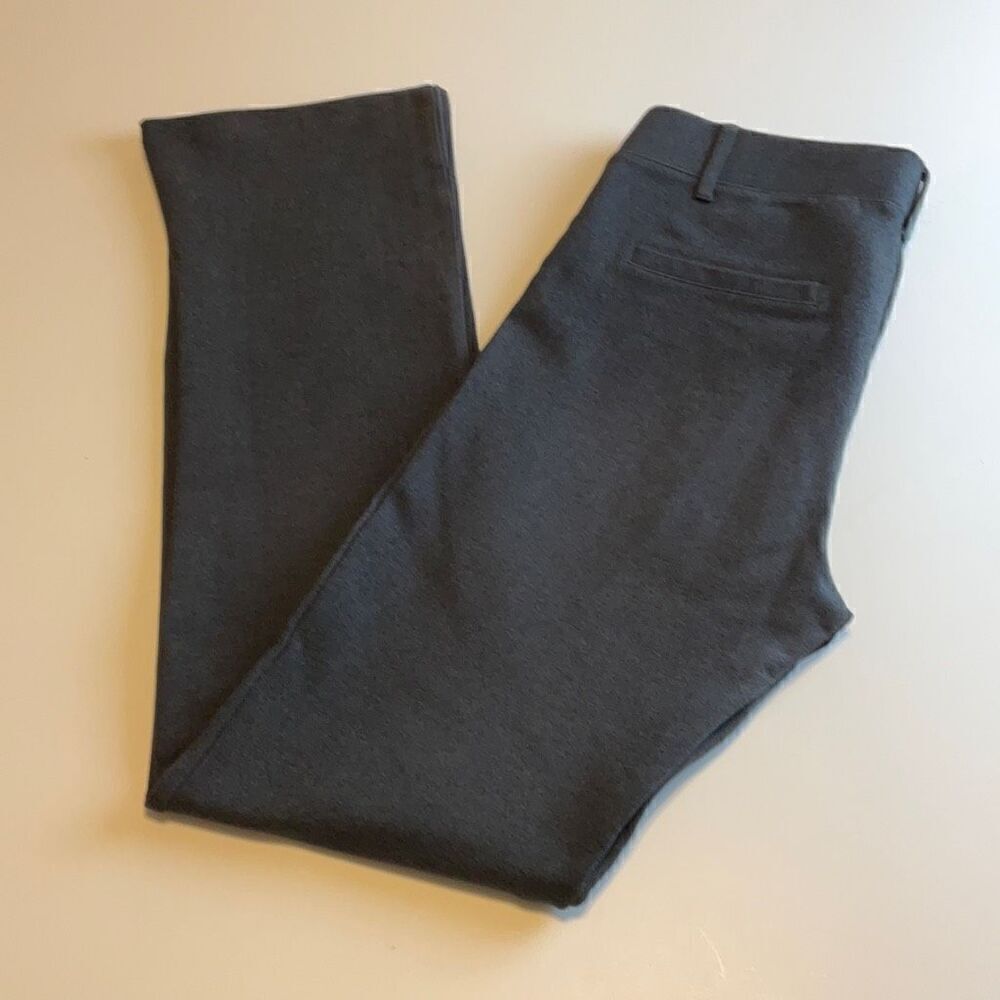 Betabrand  Charcoal Grey Straight Leg, Small Petite